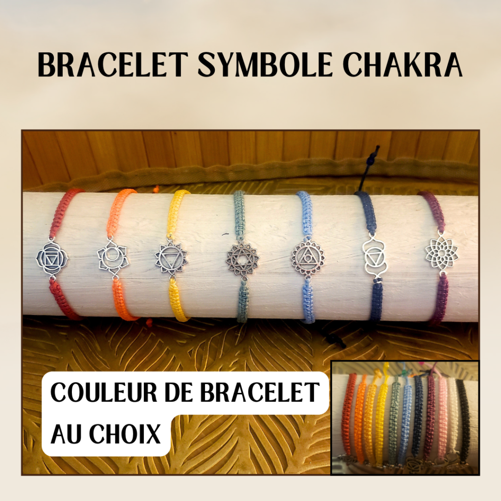 bracelets énergétiques chakras