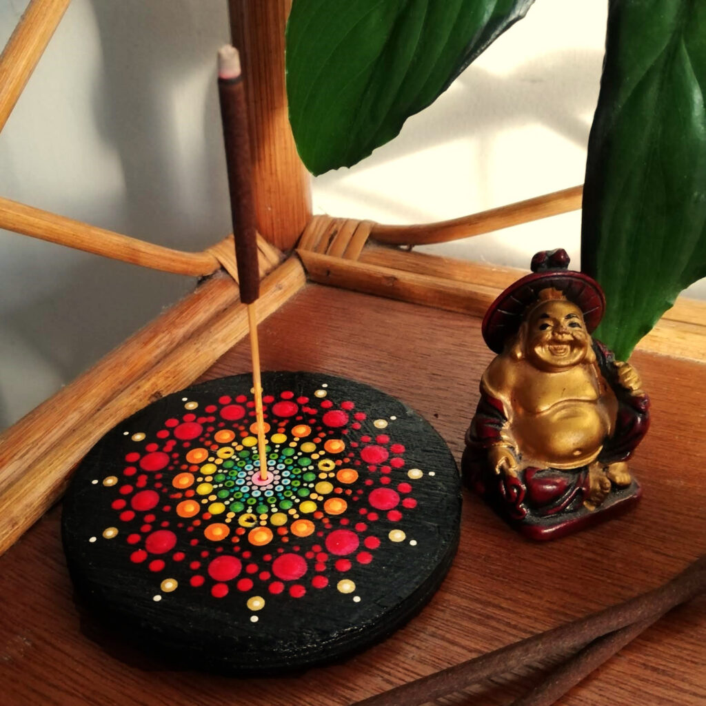 porte encens mandala Harmonie