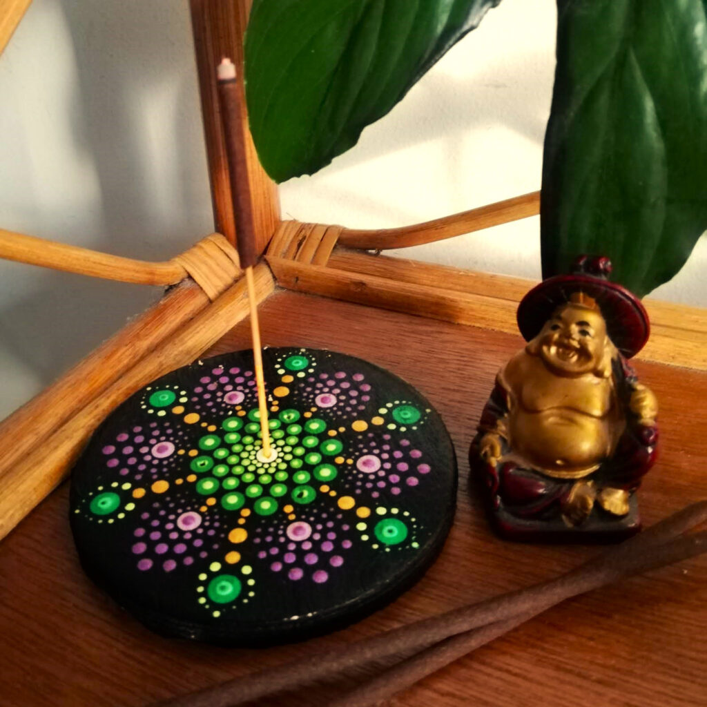 porte encens mandala Sagesse