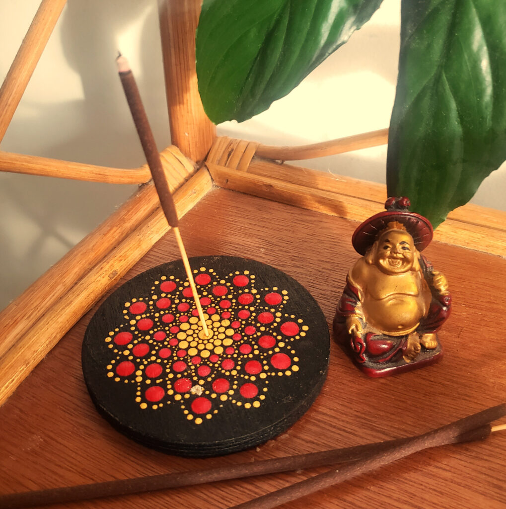 porte encens mandala Ancrage
