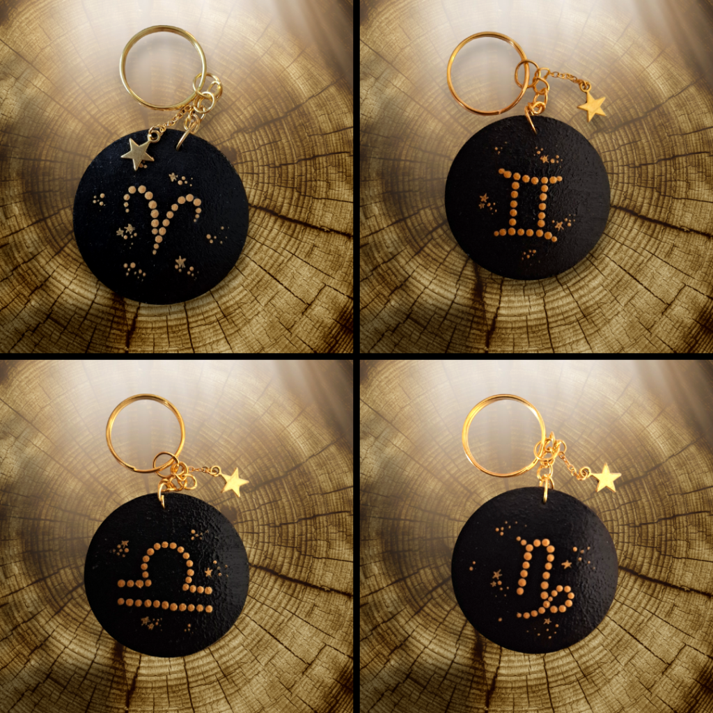 porte clés astrologiques