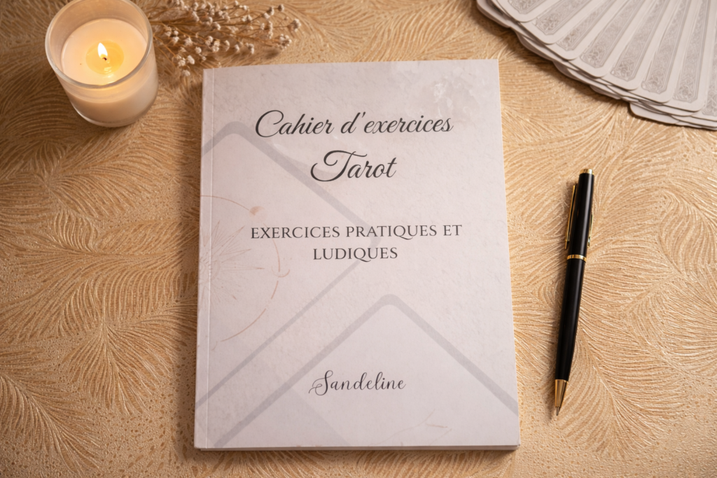 Cahier d'exercices de Tarot ludiques et pratiques
